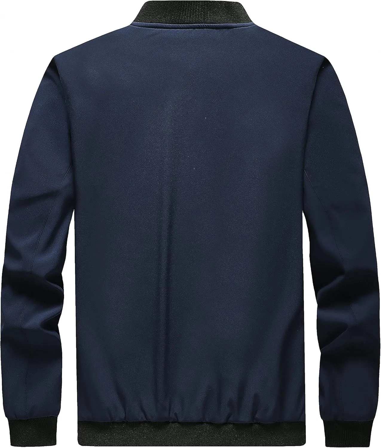 FoxQ Men's Bomber Jacket Lightweight, Slim Fit Sportswear Daily Casual Style with a Sporty Edge