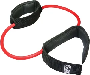 GoFit Resist-a-Cuff - Adjustable Ankle Cuffs, Red, Medium to Heavy, GF-Cuff-M-H