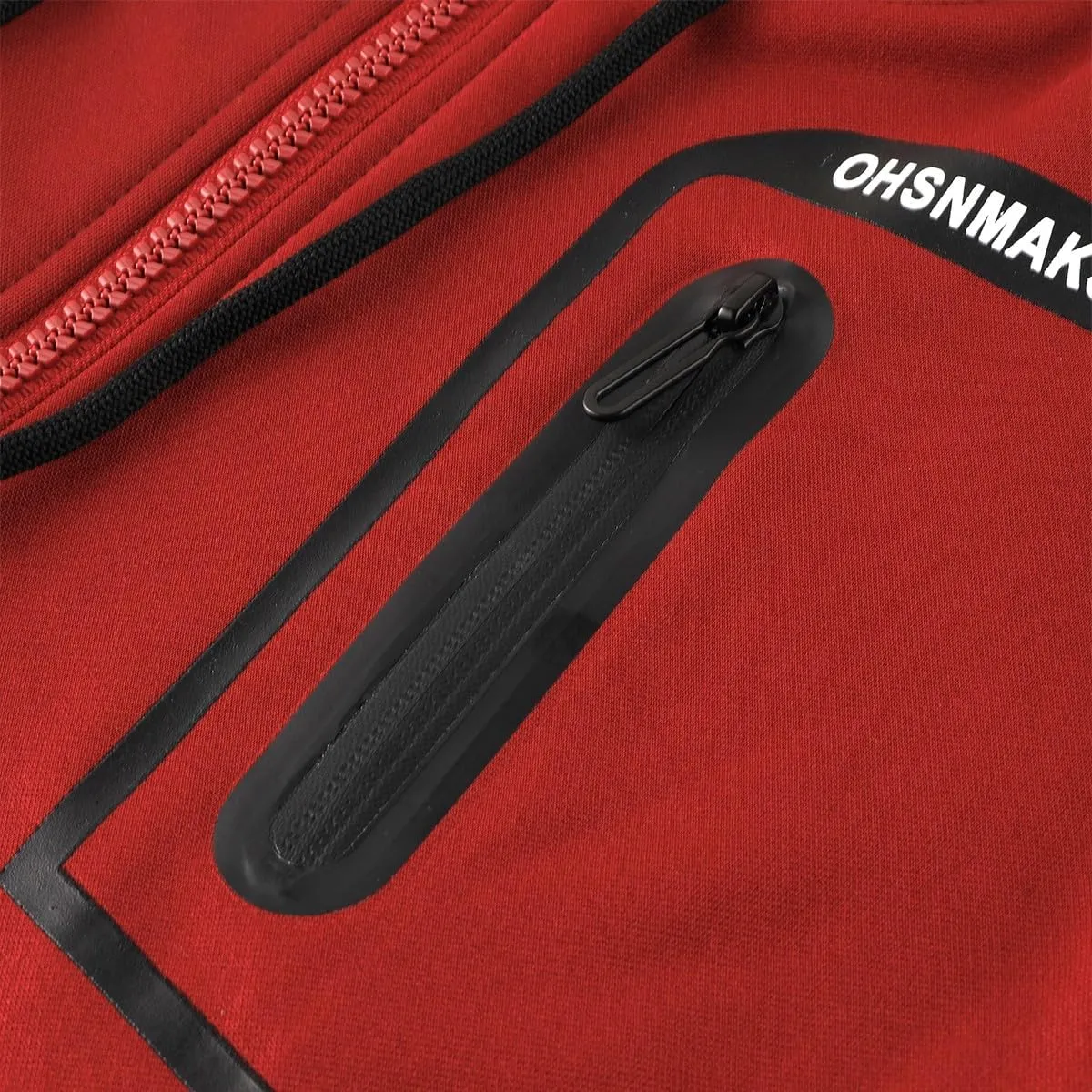 OHSNMAKSL Hoodies for Men sherpa Warm Fleece Hoodie Jacket Sweatshirt Full Zip Sport Workout Coats