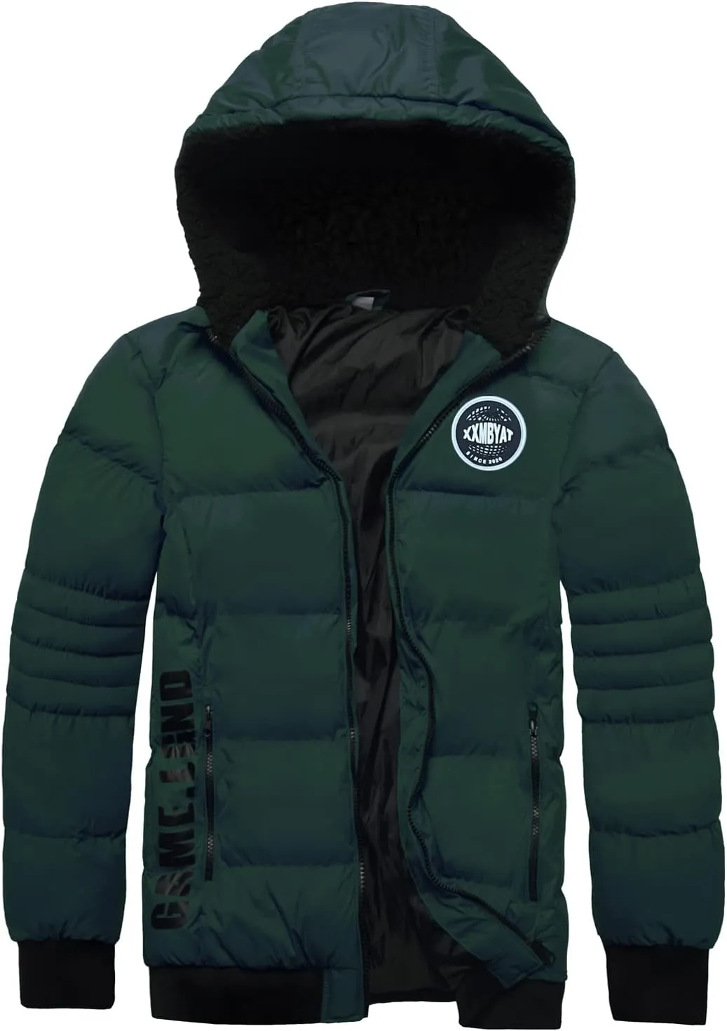 SNOW DREAMS Boys Spring Winter Coat Waterproof Puffer Fall Jacket Hooded Warm for Kids Outerwear Parka